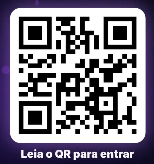 Großer Quiz-Bildschirm mit dem QR-Code zum Beitreten